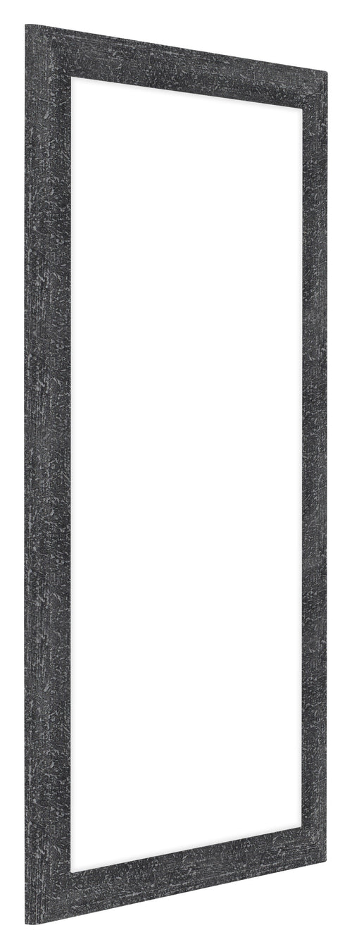 Como MDF Bilderrahmen 40x70cm Grau Gewischt Vorne Schrag | Yourdecoration.at