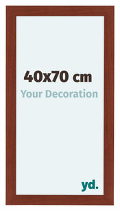 Como MDF Bilderrahmen 40x70cm Kirschbaum Vorne Messe | Yourdecoration.at