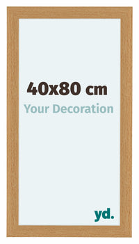 Como MDF Bilderrahmen 40x80cm Buche Vorne Messe | Yourdecoration.at