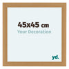 Como MDF Bilderrahmen 45x45cm Buche Vorne Messe | Yourdecoration.at