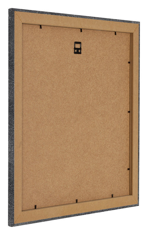 Como MDF Bilderrahmen 45x45cm Grau Gewischt Ruckseite Schrag | Yourdecoration.at