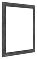 Como MDF Bilderrahmen 45x45cm Grau Gewischt Vorne Schrag | Yourdecoration.at