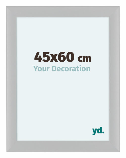 Como MDF Bilderrahmen 45x60cm Weiss Hochglanz Vorne Messe | Yourdecoration.at