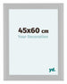 Como MDF Bilderrahmen 45x60cm Weiss Matt Vorne Messe | Yourdecoration.at