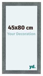 Como MDF Bilderrahmen 45x80cm Eisen Gewischt Vorne Messe | Yourdecoration.at