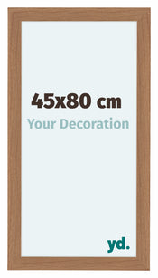 Como MDF Bilderrahmen 45x80cm Nussbaum Hell Vorne Messe | Yourdecoration.at