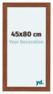 Como MDF Bilderrahmen 45x80cm Nussbaum Vorne Messe | Yourdecoration.at
