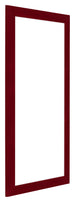 Como MDF Bilderrahmen 45x80cm Weinrot Gewischt Vorne Schrag | Yourdecoration.at
