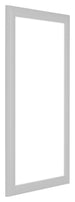 Como MDF Bilderrahmen 45x80cm Weiss Hochglanz Vorne Schrag | Yourdecoration.at