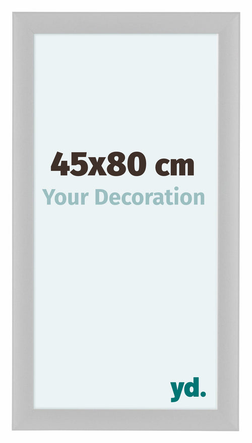 Como MDF Bilderrahmen 45x80cm Weiss Matt Vorne Messe | Yourdecoration.at