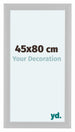 Como MDF Bilderrahmen 45x80cm Weiss Matt Vorne Messe | Yourdecoration.at