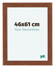 Como MDF Bilderrahmen 46x61cm Nussbaum Vorne Vorne | Yourdecoration.at