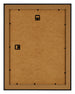 Como MDF Bilderrahmen 46x61cm Schwarz Hochglanz Ruckseite | Yourdecoration.at