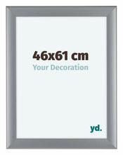 Como MDF Bilderrahmen 46x61cm Silber Matt Vorne Vorne | Yourdecoration.at