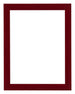 Como MDF Bilderrahmen 46x61cm Weinrot Gewischt Vorne | Yourdecoration.at