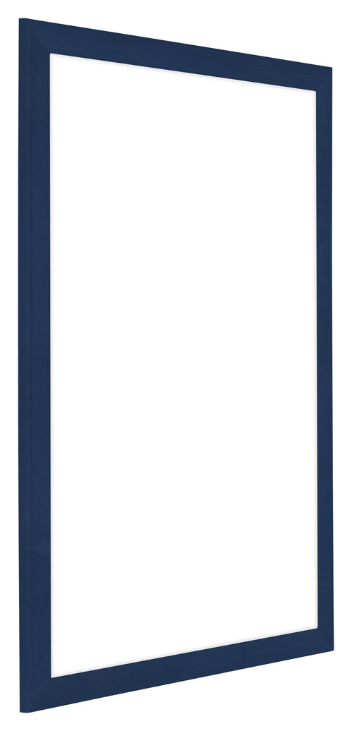 Como MDF Bilderrahmen 48x68cm Dunkelblau Gewischt Vorne Schrag | Yourdecoration.at