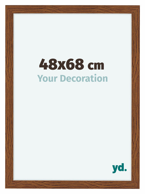 Como MDF Bilderrahmen 48x68cm Eiche Rustikal Vorne Vorne | Yourdecoration.at