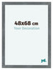 Como MDF Bilderrahmen 48x68cm Eisen Gewischt Vorne Vorne | Yourdecoration.at