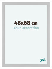 Como MDF Bilderrahmen 48x68cm Weiss Matt Vorne Vorne | Yourdecoration.at