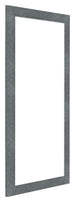Como MDF Bilderrahmen 50x100cm Eisen Gewischt Vorne Schrag | Yourdecoration.at