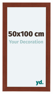 Como MDF Bilderrahmen 50x100cm Kirschbaum Vorne Vorne | Yourdecoration.at