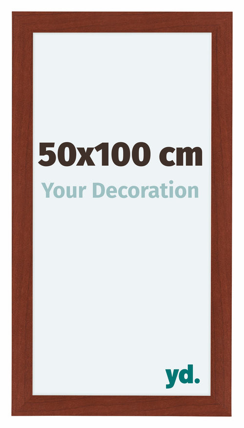 Como MDF Bilderrahmen 50x100cm Kirschbaum Vorne Vorne | Yourdecoration.at