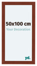 Como MDF Bilderrahmen 50x100cm Kirschbaum Vorne Vorne | Yourdecoration.at