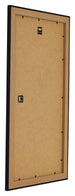 Como MDF Bilderrahmen 50x100cm Schwarz Hochglanz Ruckseite Schrag | Yourdecoration.at