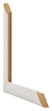 Como MDF Bilderrahmen 50x100cm Weiss Gemasert Querschnitte | Yourdecoration.at