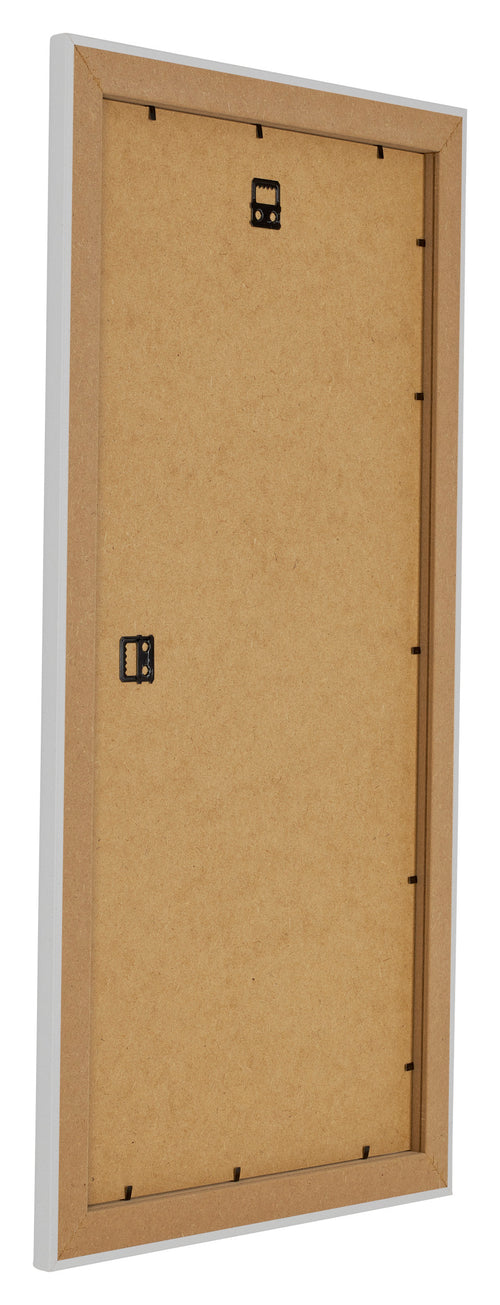 Como MDF Bilderrahmen 50x100cm Weiss Matt Ruckseite Schrag | Yourdecoration.at