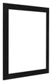 Como MDF Bilderrahmen 50x50cm Schwarz Matt Vorne Schrag | Yourdecoration.at