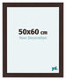 Como MDF Bilderrahmen 50x60cm Eiche Dunkel Vorne Messe | Yourdecoration.at