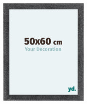 Como MDF Bilderrahmen 50x60cm Grau Gewischt Vorne Messe | Yourdecoration.at