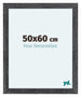 Como MDF Bilderrahmen 50x60cm Grau Gewischt Vorne Messe | Yourdecoration.at