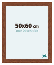 Como MDF Bilderrahmen 50x60cm Nussbaum Vorne Messe | Yourdecoration.at