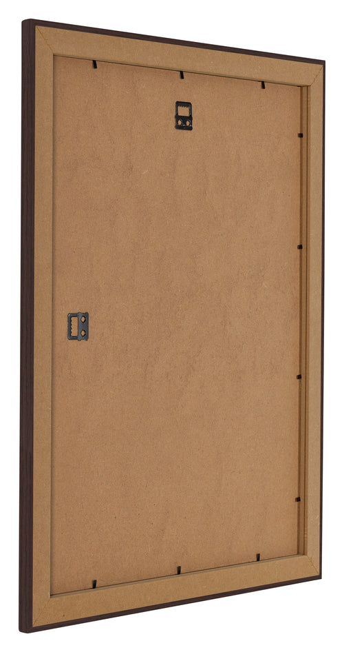 Como MDF Bilderrahmen 50x65cm Eiche Dunkel Ruckseite Schrag | Yourdecoration.at