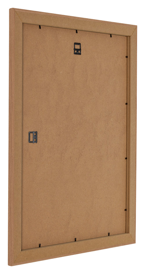 Como MDF Bilderrahmen 50x65cm Nussbaum Hell Ruckseite Schrag | Yourdecoration.at
