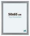 Como MDF Bilderrahmen 50x65cm Silber Matt Vorne Messe | Yourdecoration.at