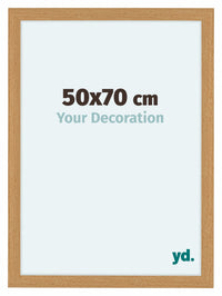 Como MDF Bilderrahmen 50x70cm Buche Vorne Messe | Yourdecoration.at