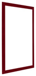 Como MDF Bilderrahmen 50x70cm Weinrot Gewischt Vorne Schrag | Yourdecoration.at