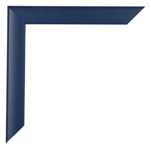 Como MDF Bilderrahmen 50x75cm Dunkelblau Gewischt Ecke | Yourdecoration.at
