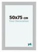 Como MDF Bilderrahmen 50x75cm Weiss Hochglanz Vorne Vorne | Yourdecoration.at