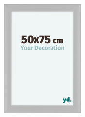 Como MDF Bilderrahmen 50x75cm Weiss Matt Vorne Vorne | Yourdecoration.at