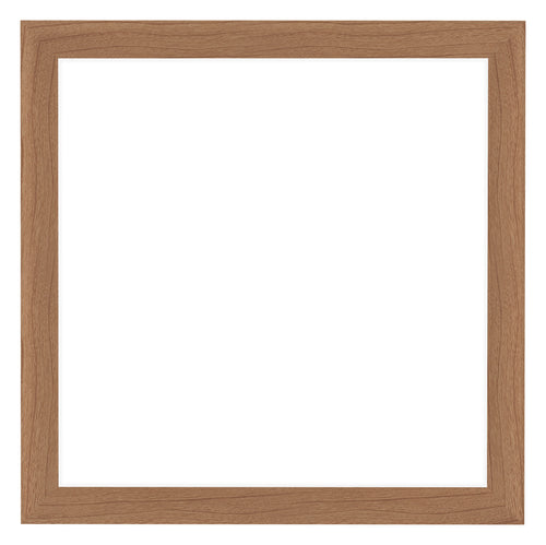 Como MDF Bilderrahmen 55x55cm Nussbaum Hell Vorne | Yourdecoration.at
