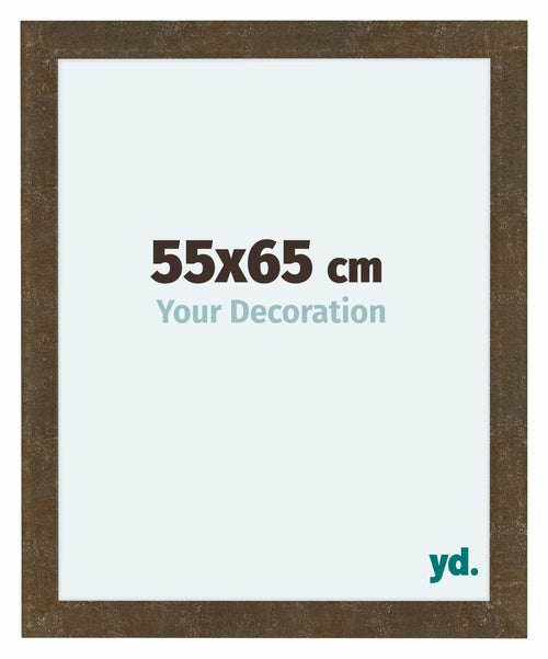 Como MDF Bilderrahmen 55x65cm Gold Antik Vorne Messe | Yourdecoration.at