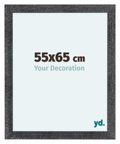 Como MDF Bilderrahmen 55x65cm Grau Gewischt Vorne Messe | Yourdecoration.at