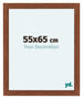 Como MDF Bilderrahmen 55x65cm Nussbaum Vorne Messe | Yourdecoration.at