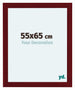 Como MDF Bilderrahmen 55x65cm Weinrot Gewischt Vorne Messe | Yourdecoration.at