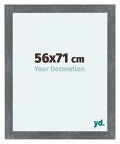 Como MDF Bilderrahmen 56x71cm Eisen Gewischt Vorne Messe | Yourdecoration.at