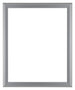 Como MDF Bilderrahmen 56x71cm Silber Matt Vorne | Yourdecoration.at